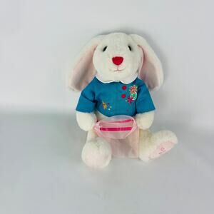 Godiva Chocolatier Bunny Rabbit White Stuffed Soft Plush Easter